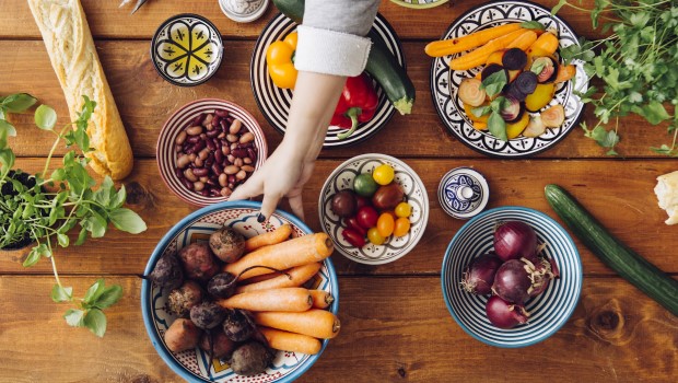 Table of food